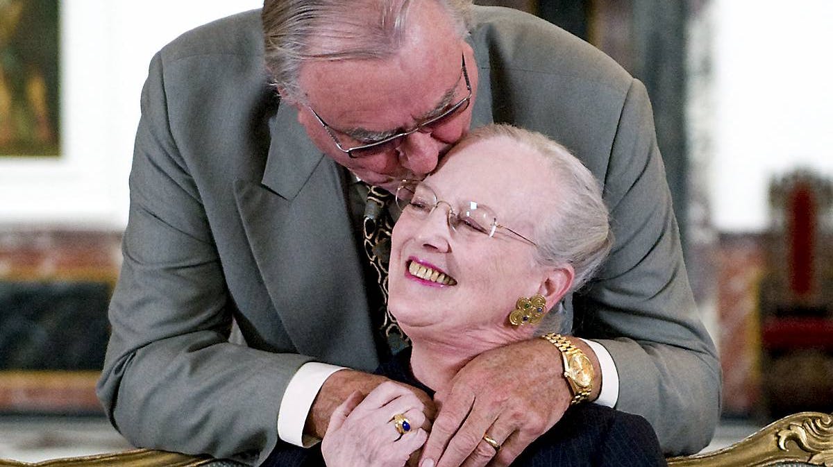 Prins Henrik og dronning Margrethe.