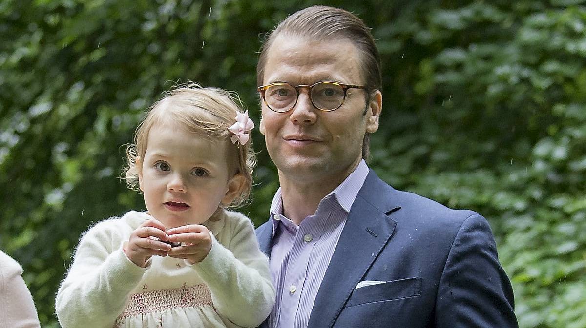 Prins Daniel og prinsesse Estelle