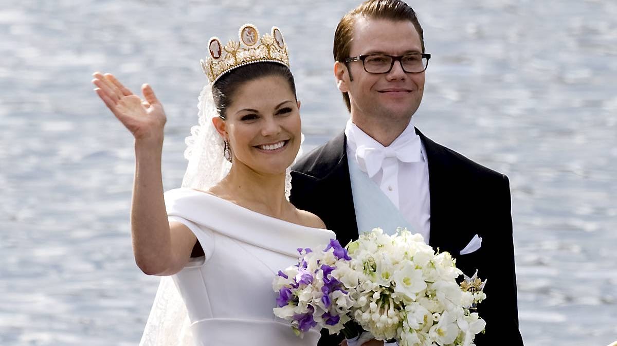 Kronprinsesse Victoria og prins Daniel, 2010.