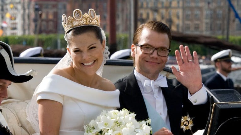 Kronprinsesse Victoria og prins Daniel