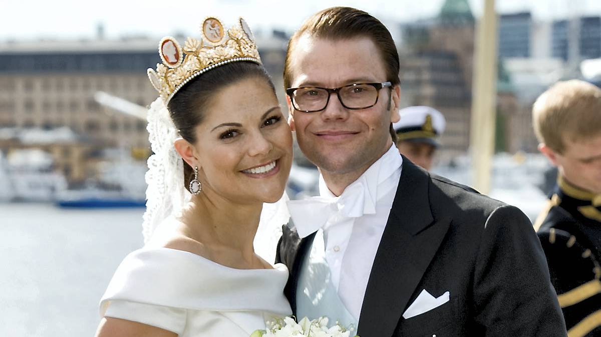 Kronprinsesse Victoria og prins Daniel