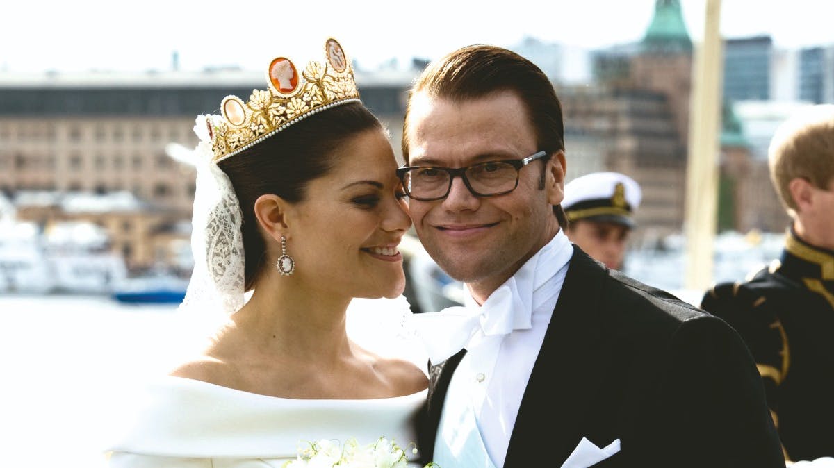 Kronprinsesse Victoria og prins Daniel