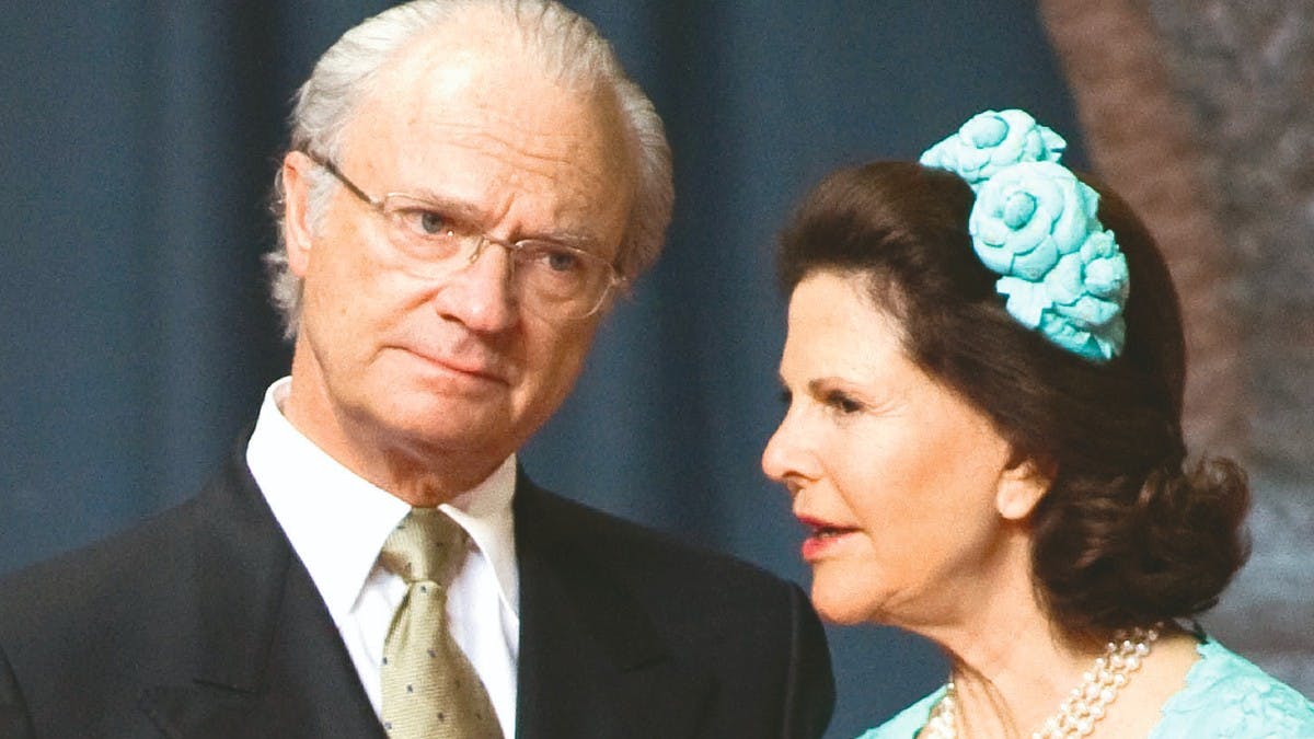 Kong Carl Gustaf og dronning Silvia