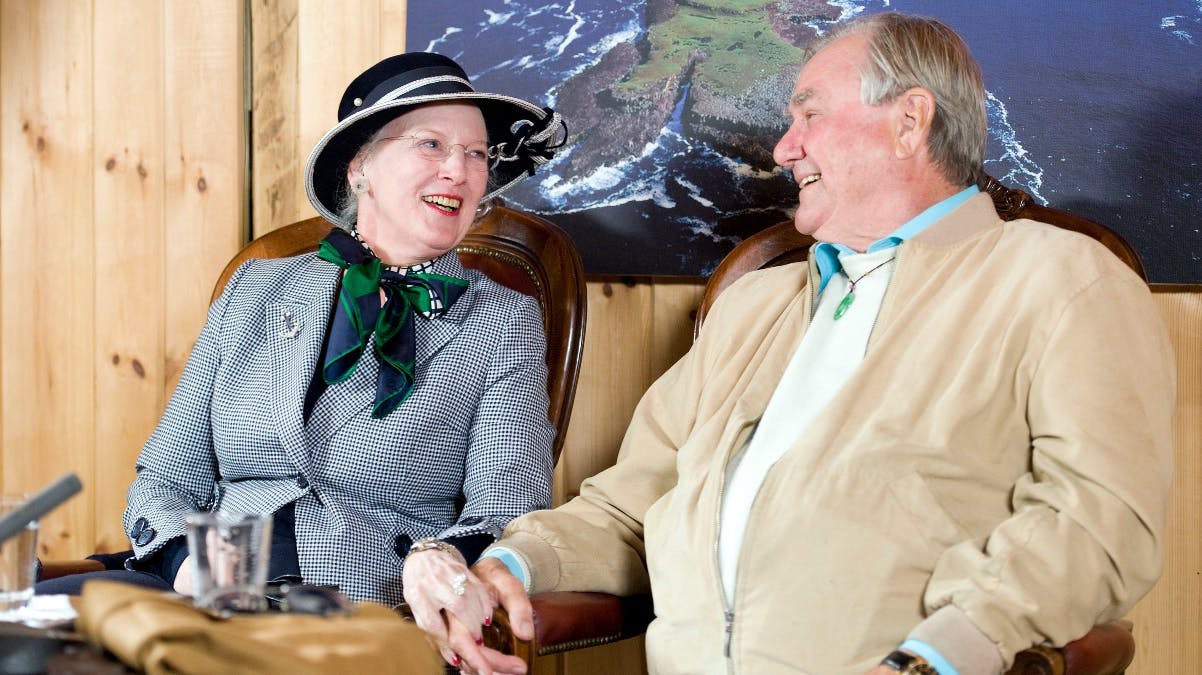 Dronning Margrethe og prins Henrik