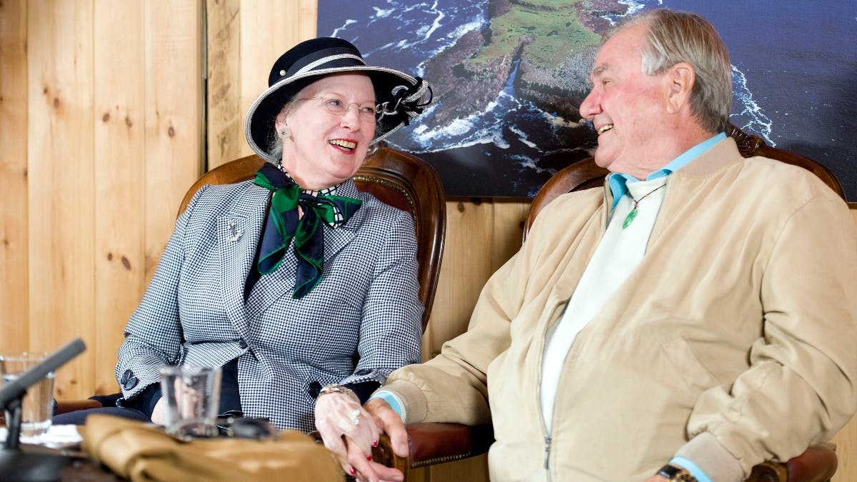 Dronning Margrethe og prins Henrik 