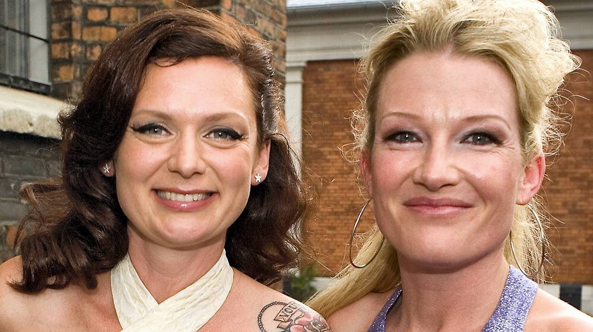 Anne-Grethe Bjarup Riis og Trine Appel.