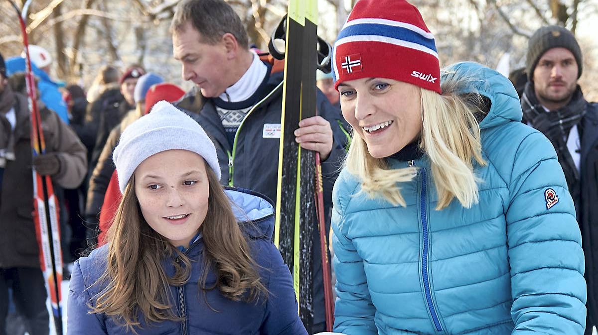 Prinsesse Ingrid Alexandra, kronprinsesse Mette-Marit