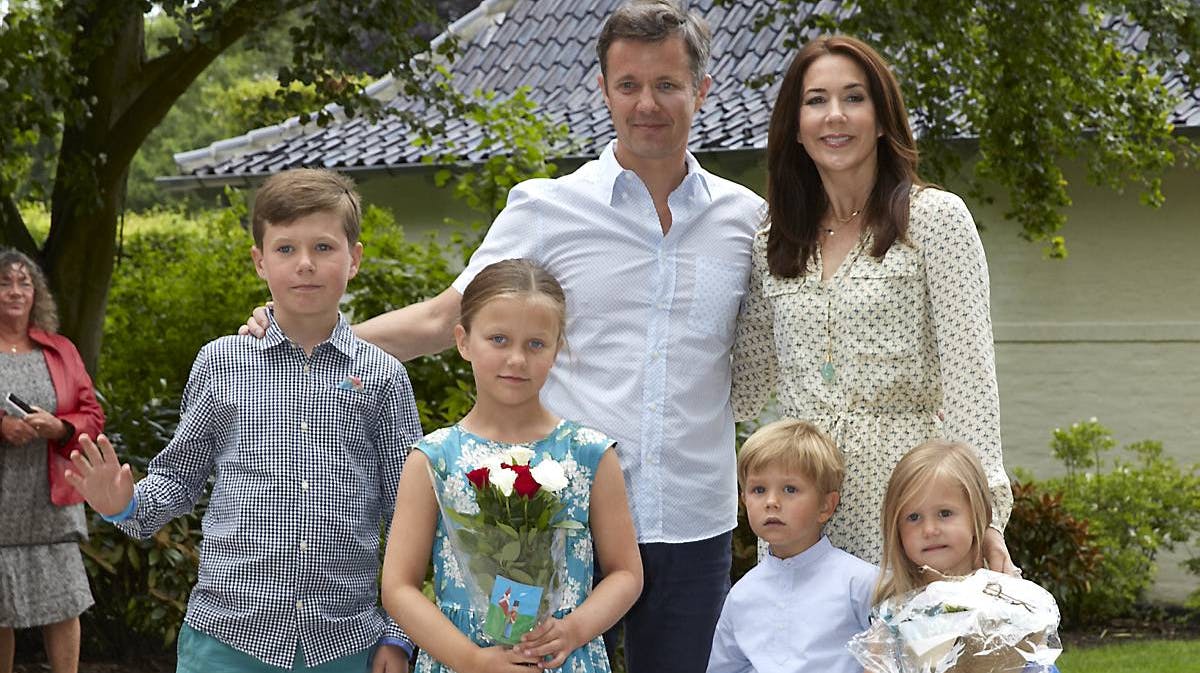Frederik, Mary og børnene