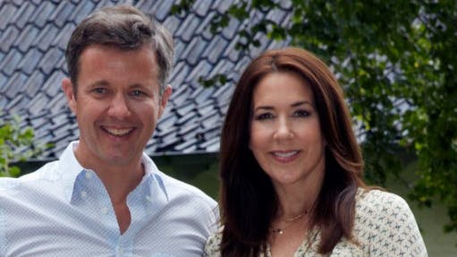 Kronprins Frederik og kronprinsesse Mary