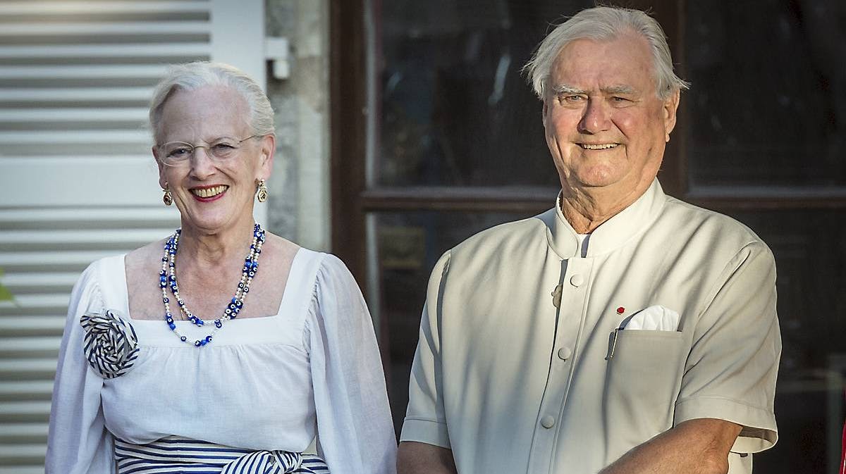 Dronning Margrethe og prins Henrik