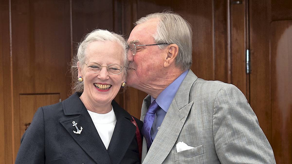 Dronning Margrethe og prins Henrik