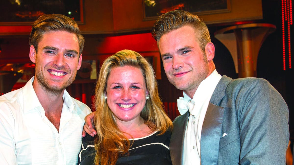 Silas Holst, Louie Mahnkopf og Johannes Nymark. 