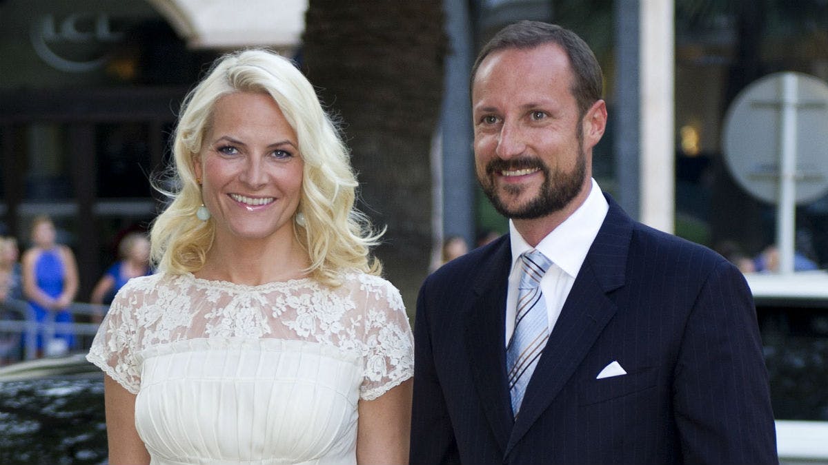 Kronprinsesse Mette-Marit og kronprins Haakon.&nbsp;