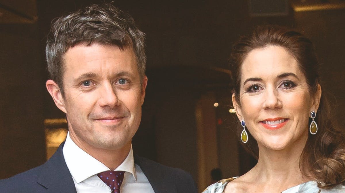 Kronprins Frederik og kronprinsesse Mary