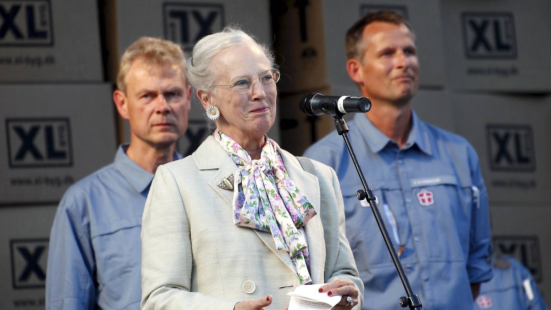 Dronning Margrethe holdt åbningstalen for fem år siden.