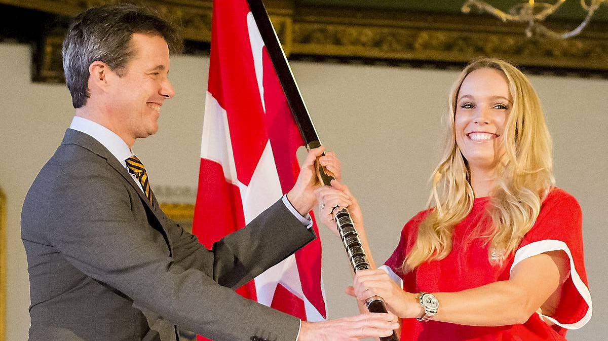 Kronprins Frederik og Caroline Wozniacki