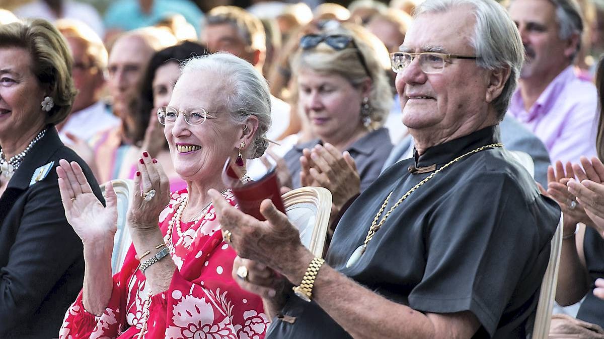 Dronning Margrethe og prins Henrik.