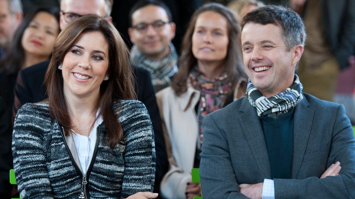 Kronprins Frederik og kronprinsesse Mary i New York i 2011. 