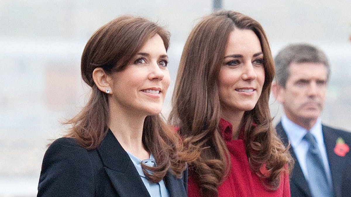 Kronprinsesse Mary og hertuginde Catherine af Cambridge