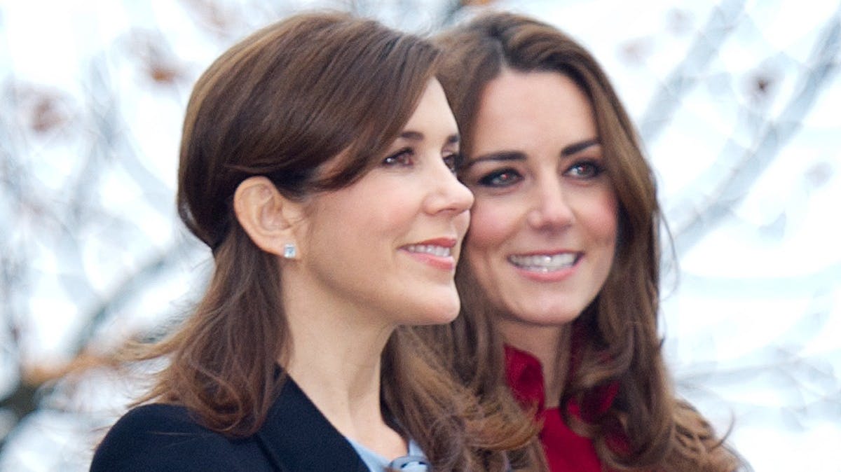 Kronprinsesse Mary og hertuginde Catherine af Cambridge