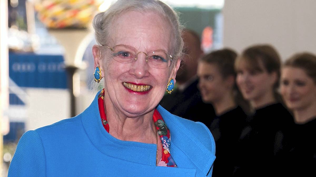 Dronning Margrethe.