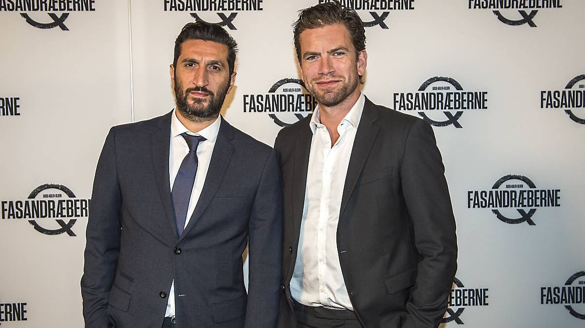 Fares Fares og Nikolaj Lie Kaas i 2014.