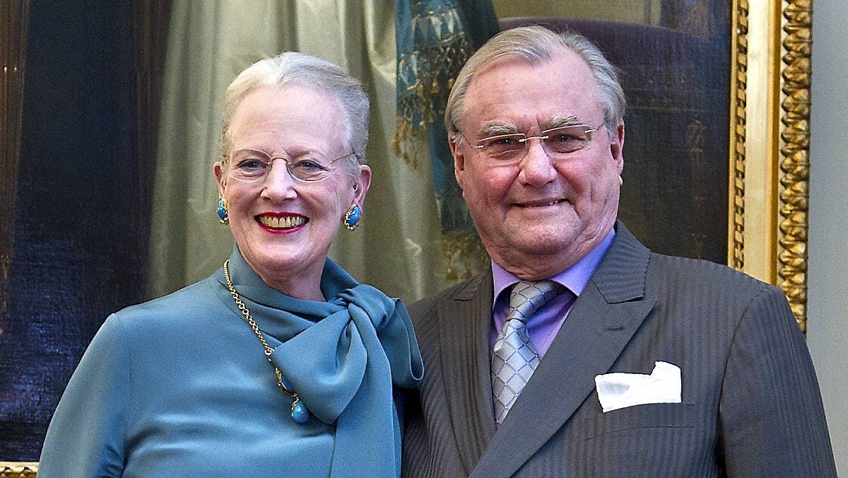 Dronning Margrethe og prins Henrik