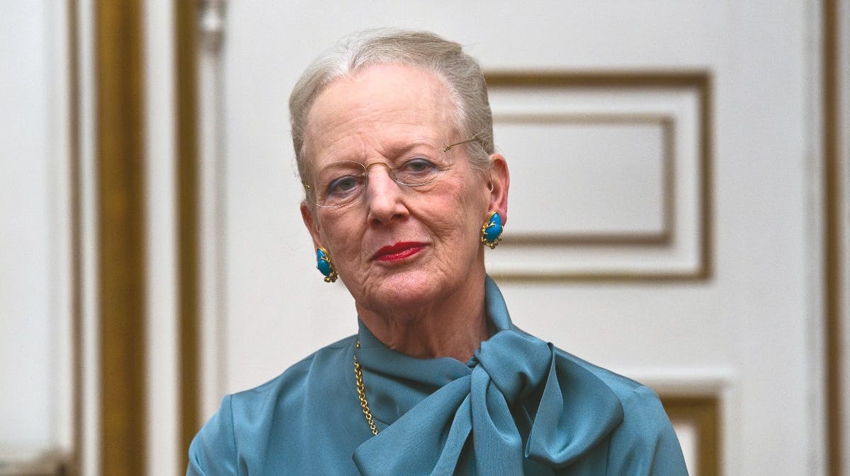 Dronning Margrethe. 