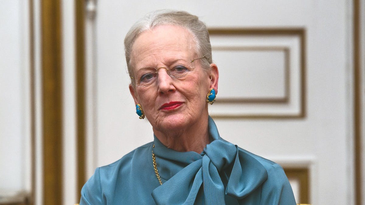 Dronning Margrethe. 