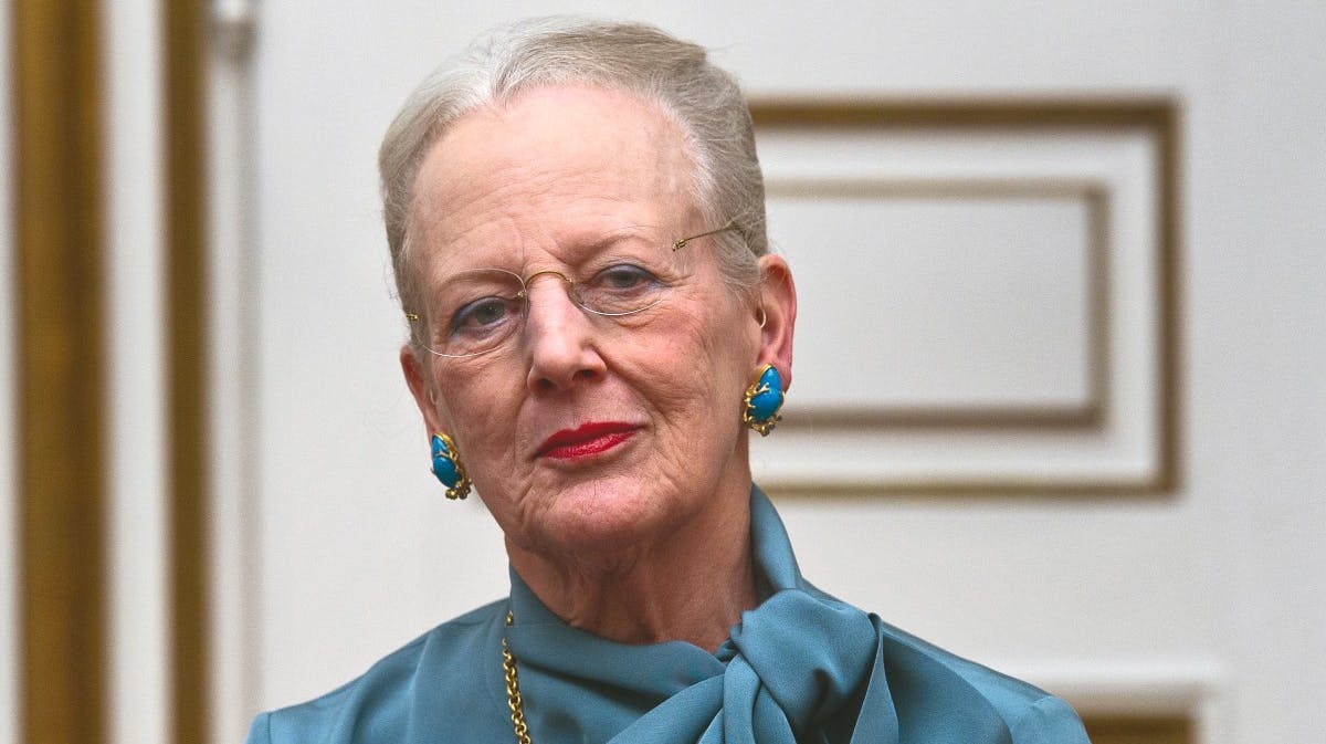 Dronning Margrethe. 