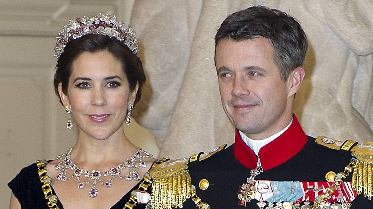 Kronprins Frederik, kronprinsesse Mary