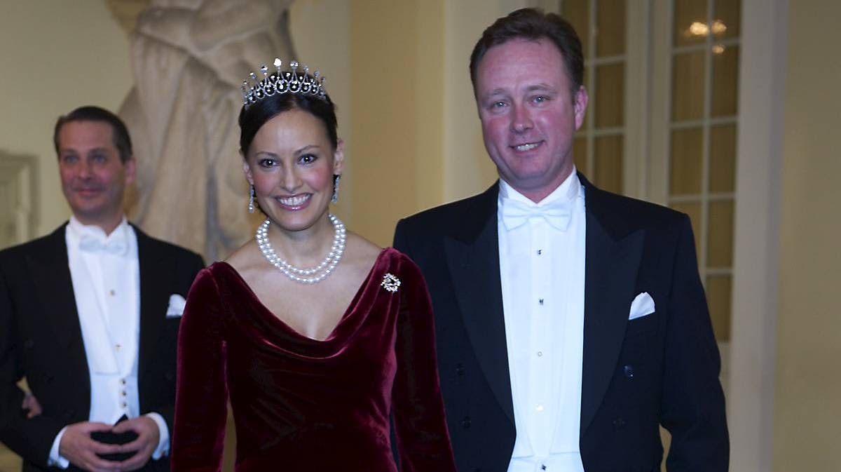 Carina Axelsson og prins Gustav fotograferet i 2012.