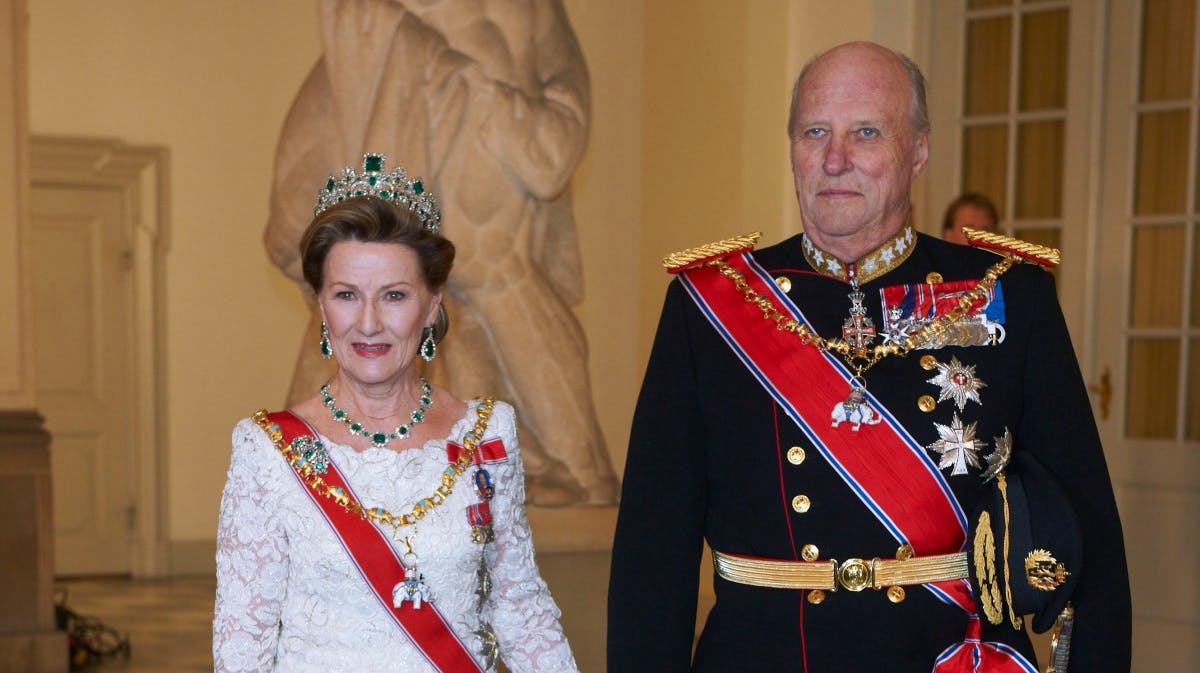 Dronning Sonja og kong Harald