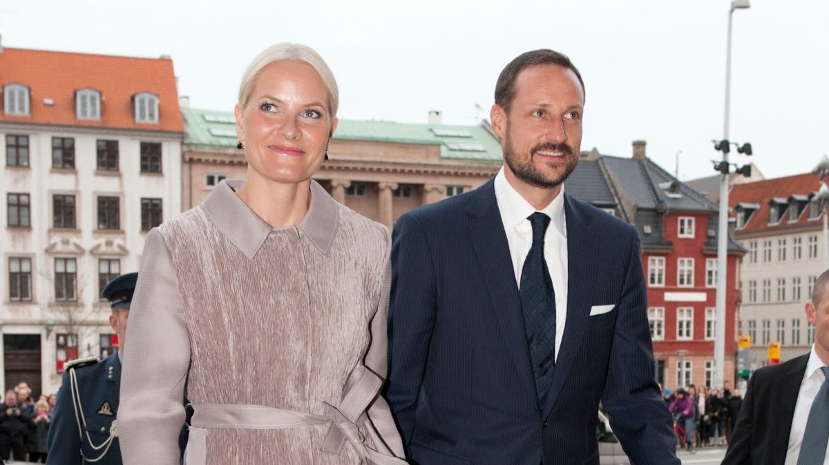 Kronprinsesse Mette-Marit og kronprins Haakon