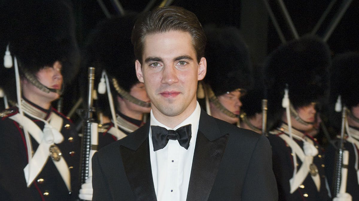 Prins Philippos ved dronning Margrethes jubilæumsfest i Danmark i 2012. 