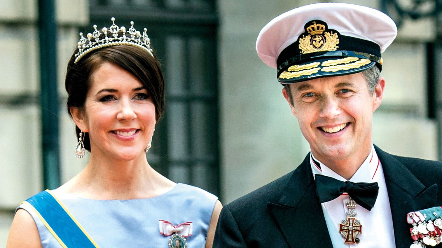 Kronprinsesse Mary og kronprins Frederik.