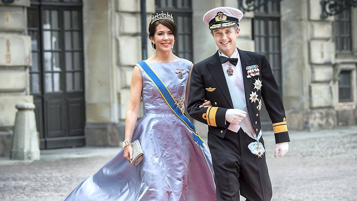 Mary kronprins Frederik fejrer den svenske konge | BILLED-BLADET