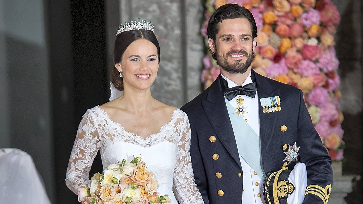 Prinsesse Sofia og prins Carl Philip.