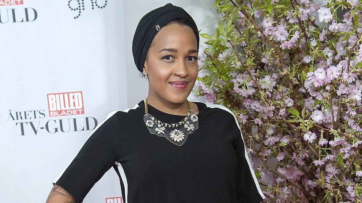 Barbara Moleko til BILLED-BLADETs TV-Guld 2014.