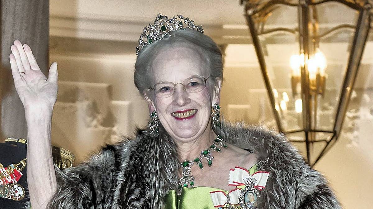 Dronning Margrethe. 