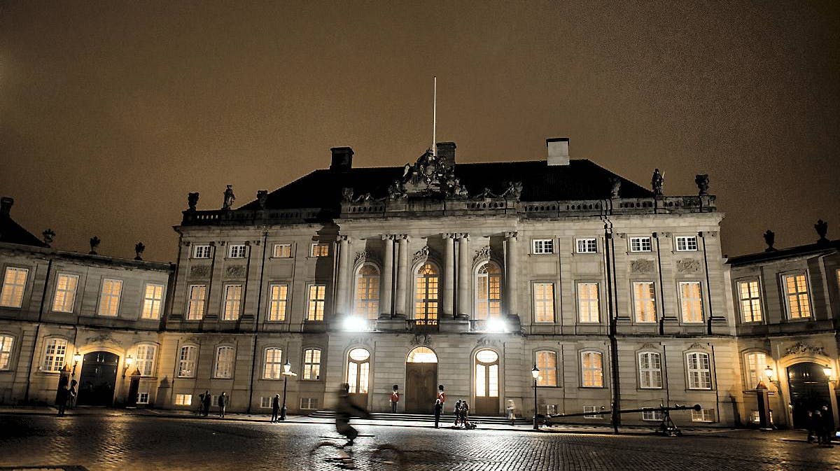 Amalienborg og Christian VII's Palæ.