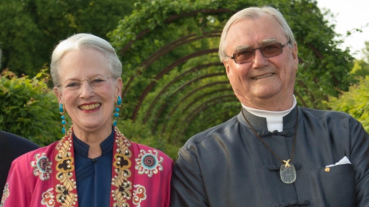 Dronning Margrethe og prins Henrik