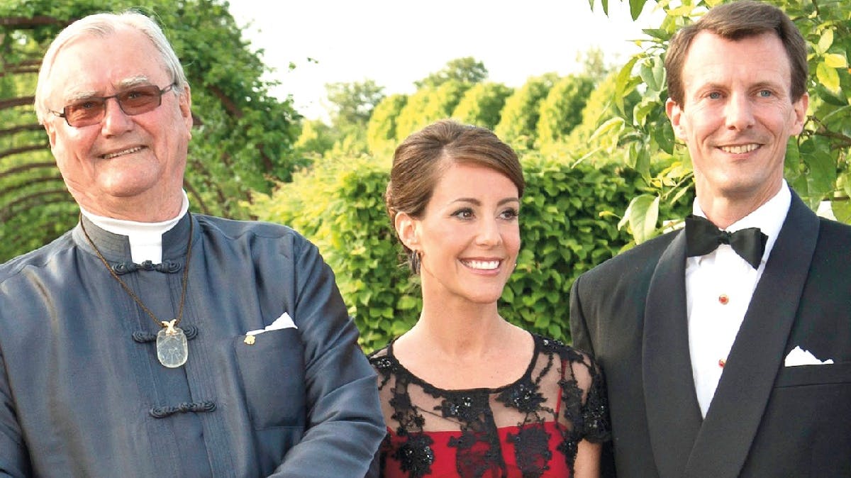 Prins Henrik, prinsesse Marie og prins Joachim