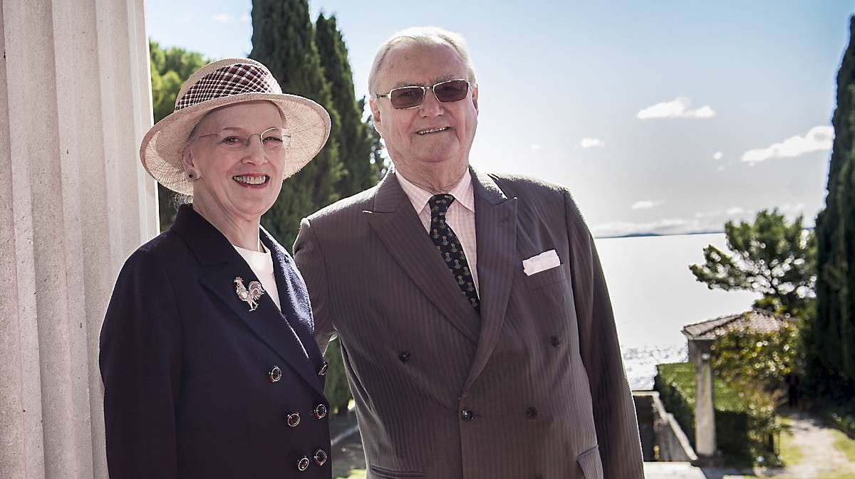 Dronning Margrethe og prins Henrik.