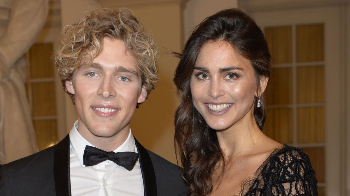 Christopher og Cecilie.