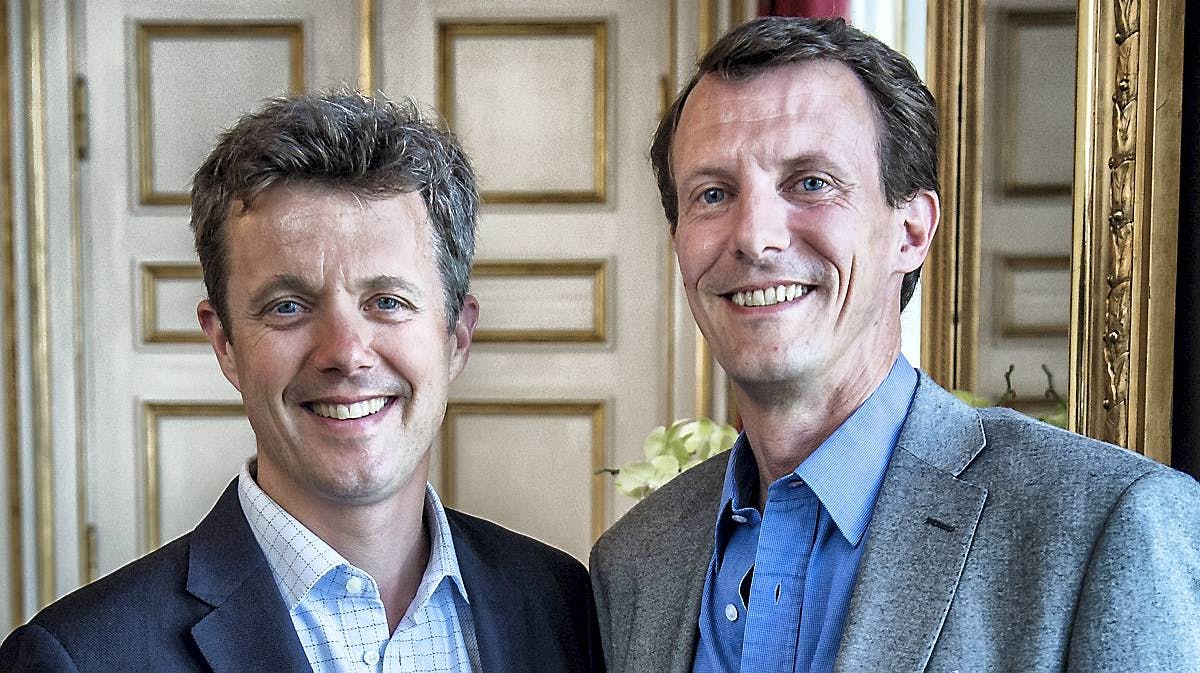 Kronprins Frederik og prins Joachim.