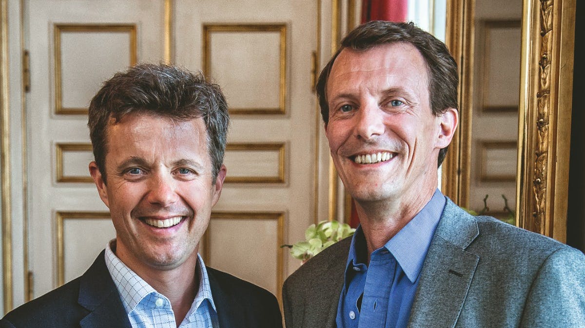 Kronprins Frederik og prins Joachim