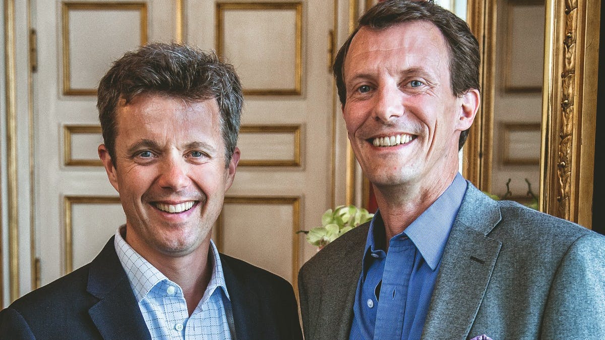 Kronprins Frederik og prins Joachim