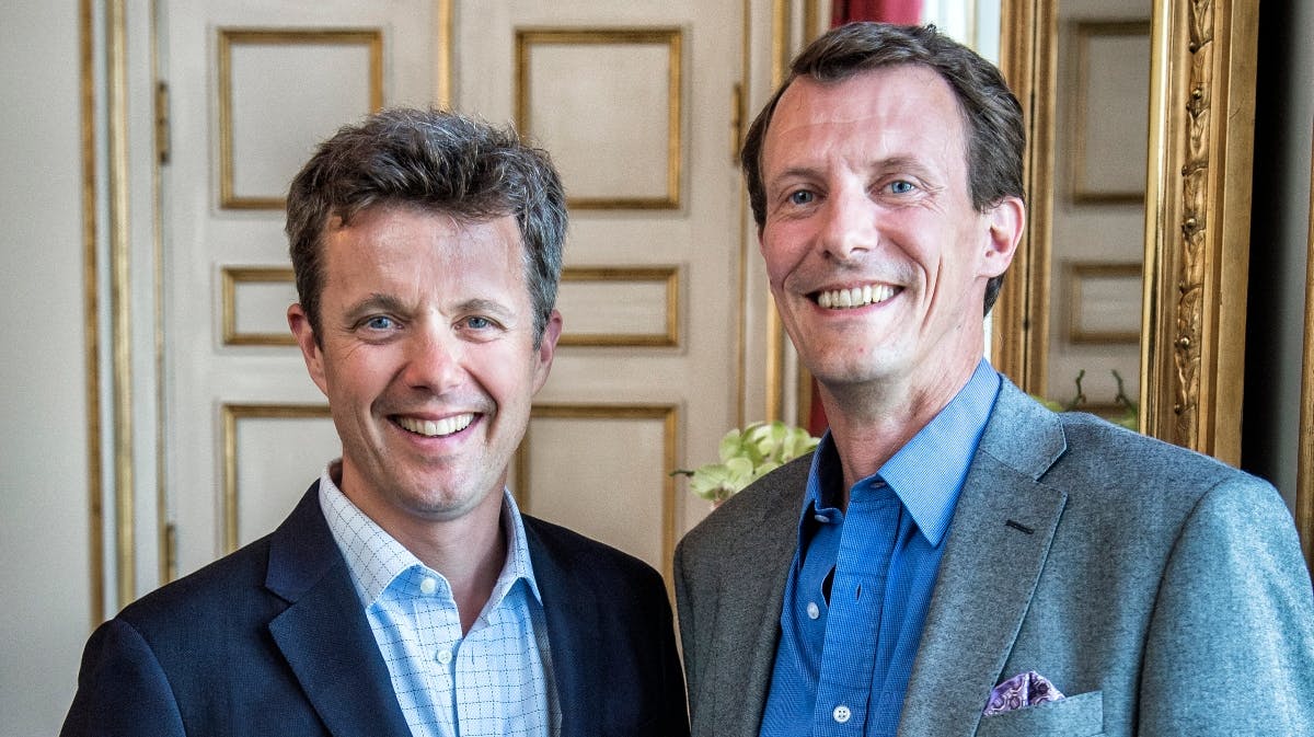 Kronprins Frederik og prins Joachim