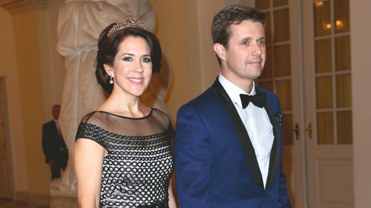 Kronprinsesse Mary og kronprins Frederik